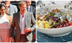 Harry e Meghan e l&rsquo;insalata con il prezzo da capogiro