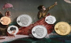 La Zecca reale del Regno Unito, per i 25 anni di Harry Potter, gli dedica una moneta
