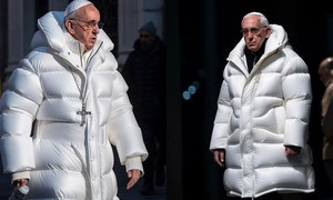 Putin e Trump arrestati e Papa Francesco in piumino? No, dietro c&rsquo;&egrave; l&rsquo;IA di Midjourney