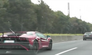 Sfreccia sulla A21 a 253 km/h su una Lamborghini, patente sospesa per un anno