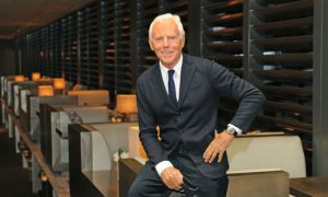 Giorgio Armani e la laurea per la sua creativit&agrave;