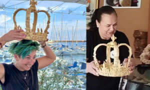 Una pizza per re Carlo, la creazione arriva dalla pizzaiola Chef Emy Scarpa e da Graziella Frau