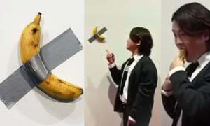 Seul, studente mangia la banana-installazione di Cattelan: "Avevo fame"