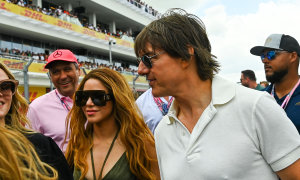 Tom Cruise e Shakira insieme al Gp di Miami