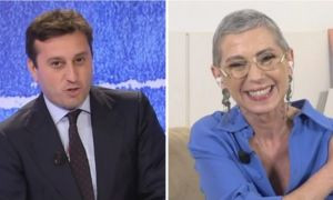 Concita De Gregorio appare in tv senza parrucca