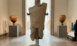 Mont&rsquo;e Prama, il Gigante Manneddu da Cabras al MET della Grande Mela