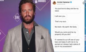 Armie Hammer accusato di violenza sessuale: mancano prove sufficienti per mandarlo a processo