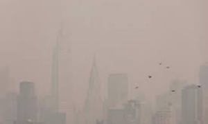Il Canada brucia e a Manhattan l&rsquo;aria &egrave; irrespirabile