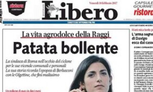 Condannati Feltri e Senaldi, definirono la Raggi &ldquo;patata bollente&rdquo;, Risarcimento da 16mila euro