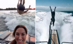 Nuova folle challenge compare sui social, si chiama Boat Jumping