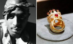 L'anello di Tupac Shakur venduto all'asta per un milione di euro: &egrave; il pi&ugrave; prezioso nella storia