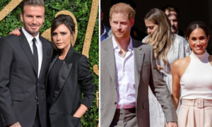Harry e Meghan accusano i Beckham: scatta una lite furiosa