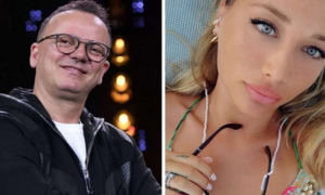 Gigi D'Alessio e Denise Esposito in vacanza in Sardegna