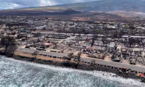 Incendi Hawaii: 115 morti e oltre 500 dispersi
