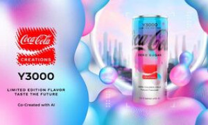 Coca-Cola sperimenta il futuro con 'Zero Sugar Y3000' e l'AI