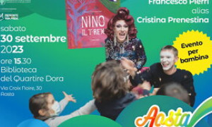 &Egrave; polemica per la drag queen Cristina Prenestina, che legger&agrave; le storie ai bambini di Aosta