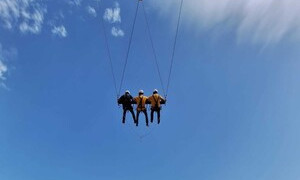 Sicilia, inaugurata l&rsquo;altalena pi&ugrave; alta d&rsquo;Europa nel primo parco adrenalinico d&rsquo;Italia
