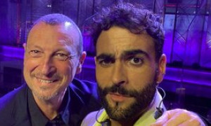 Sanremo 2024: Marco Mengoni conduce insieme ad Amadeus