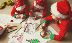 I Bambini sanno godersi l' attesa del Natale