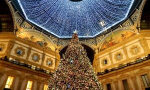 Milano e il Natale griffato. Gucci si prepara a illuminare a festa la Galleria Vittorio Emanuele