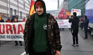 Chef Rubio fermato dalla Polizia mentre era diretto a un sit-in pro Palestina