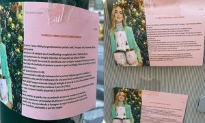 Chiara Ferragni: Roma tappezzata di volantini pro influencer mentre lo staff si dissocia