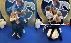 Chiara Ferragni e Fedez di nuovo insieme&hellip; ma nelle foto i figli sono di spalle