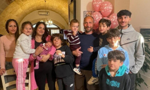 Nuova arrivata in una famiglia extralarge, si chiama Vittoria, &egrave; il nono figlio