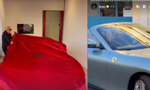Fedez si regala una nuova Ferrari Roma: &quot;La prima consegnata in Italia&quot;
