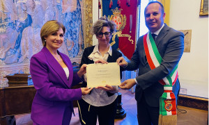 Per la maestra pizzaiola Emiliana Scarpa riconoscimento a Palazzo Bacaredda