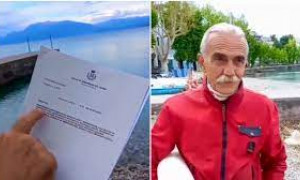 Volontario multato per aver pulito il lago di Garda