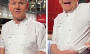 Incidente in bici per Gordon Ramsay