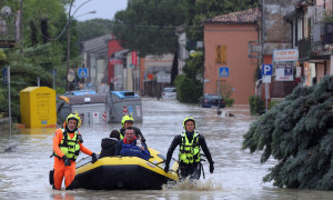 Emergenza maltempo in Emilia Romagna, &egrave; allerta rossa