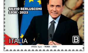 Berlusconi, nel giorno del suo compleanno arriva il francobollo commemorativo