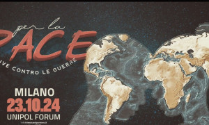 &quot;Per la pace - live contro le guerre&quot;, il 23 ottobre gli artisti all'Unipol Forum di Assago