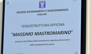 Serimant, inaugurazione della tensostruttura modulare a uso officina&nbsp;dedicata a Massimo Mastromarino