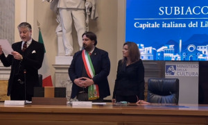 Subiaco &egrave; la capitale italiana del Libro 2025