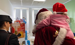 Visita speciale dei Carabinieri di Nuoro all&rsquo;Ospedale San Francesco