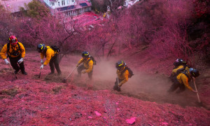 Los Angeles, scoppiato un nuovo incendio