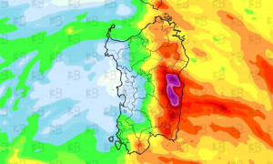 Ondata di maltempo in arrivo sulla Sardegna: &egrave; gi&agrave; allerta arancione