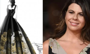 Antonio Marras veste Geppi Cucciari al Festival di Sanremo