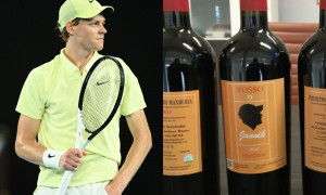 Sinner, prodotto un vino sfruttando la sua immagine
