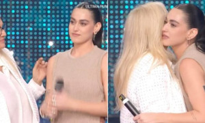 Ultima in classifica secondo il televoto, Gaia scoppia in lacrime a Domenica In