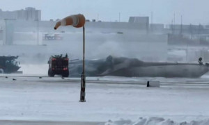 Incidente all'aeroporto di Toronto: atterraggio d'emergenza per un aereo della Delta Air Lines