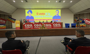 Cagliari, Landini lancia la campagna per il referendum su lavoro e cittadinanza
