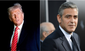 Trump attacca Clooney: "Star di serie B e politologo fallito"