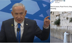 Israele censura i messaggi di condoglianze per la morte di Papa Francesco
