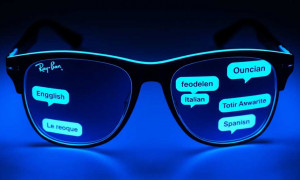 Traduzione in tempo reale sugli occhiali Ray-Ban
