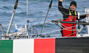 A Villasimius la prima uscita pubblica per il navigatore oceanico Giancarlo Pedote