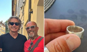 Ligabue perde un anello a un concerto: dopo due anni una famiglia glielo restituisce